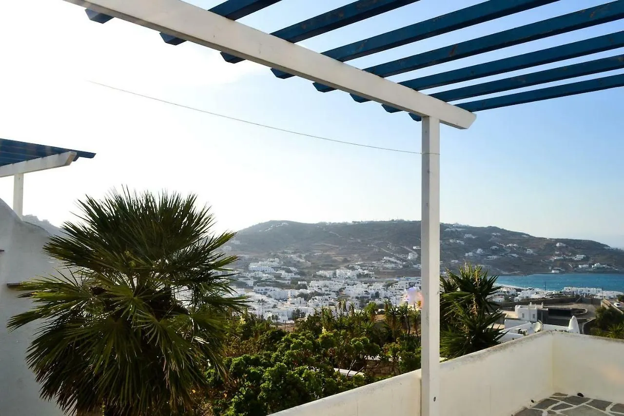 Complex Of Cycladic Traditional Houses In Mykonos 奥诺斯