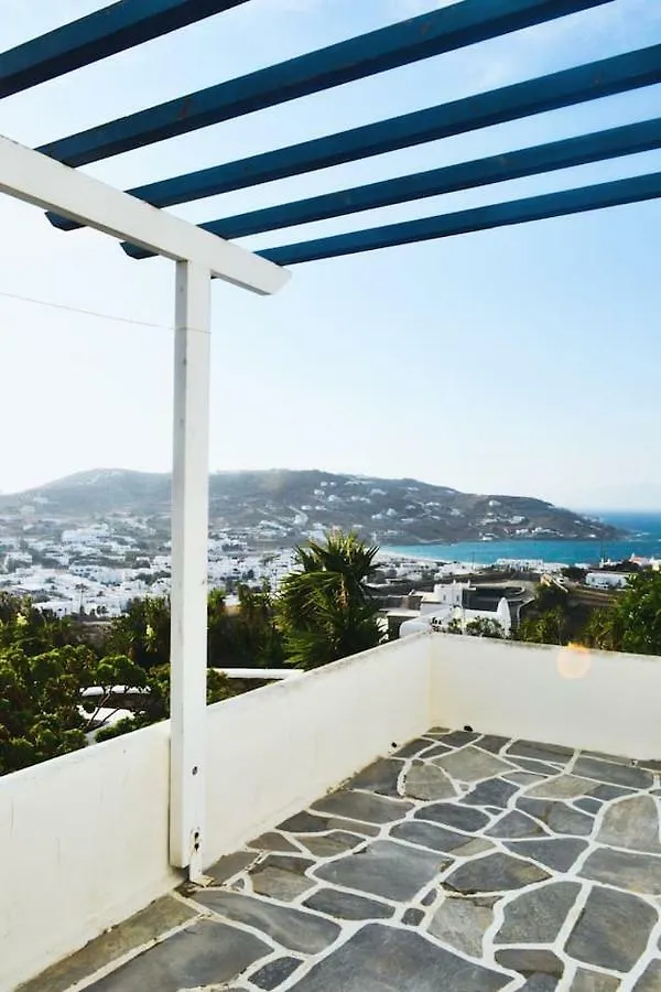 Complex Of Cycladic Traditional Houses In Mykonos 奥诺斯