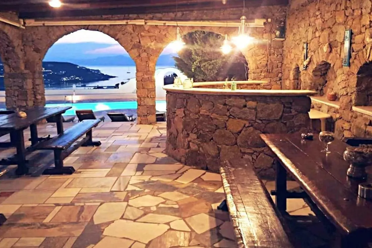בית נופש אורנוס Complex Of Cycladic Traditional Houses In Mykonos יוון